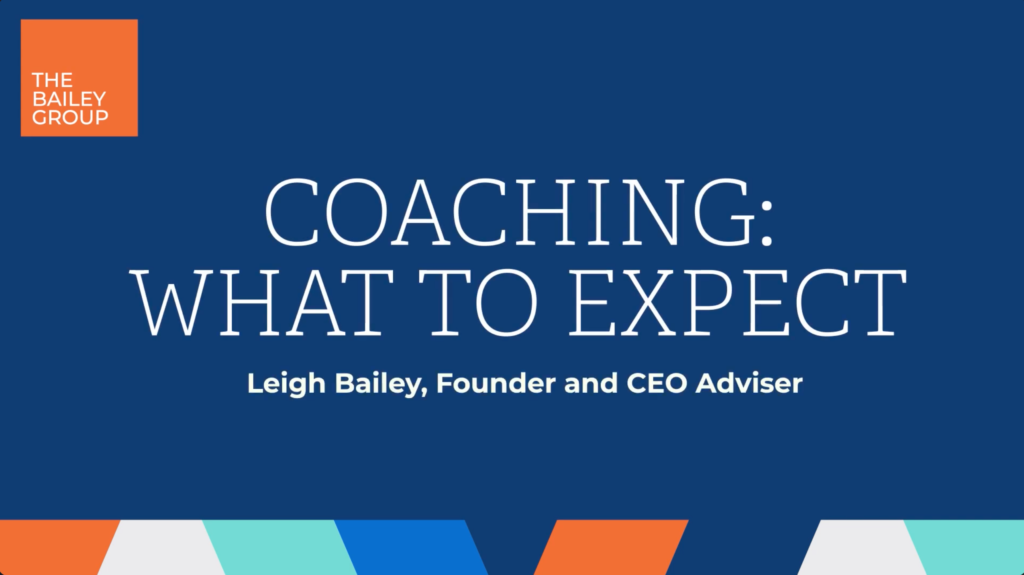 Coaching: What to Expect